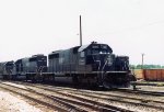 IC SD40-2 #6107 - Illinois Central